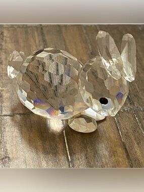 Swarovski Crystal Rabbit Mini Figurine “In a Summer Meadow” Retired Austria